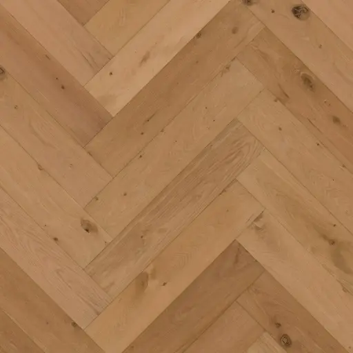 [PRIM00201] PrimoFloor Pacific Borneo, Eiken visgraatparket, olie natuur afgewerkt, rustieke selectie  