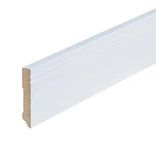 [COTA20011] Plint milaan folie RAL 9010 15x90x2400mm