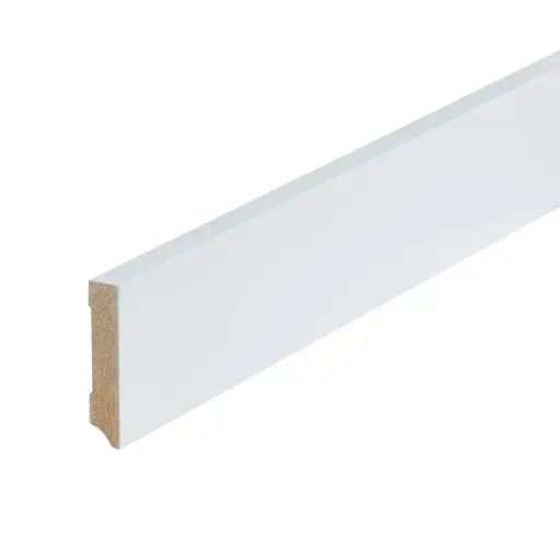 [COTA20050] Plint amsterdam lak RAL 9010 15x70x2400mm