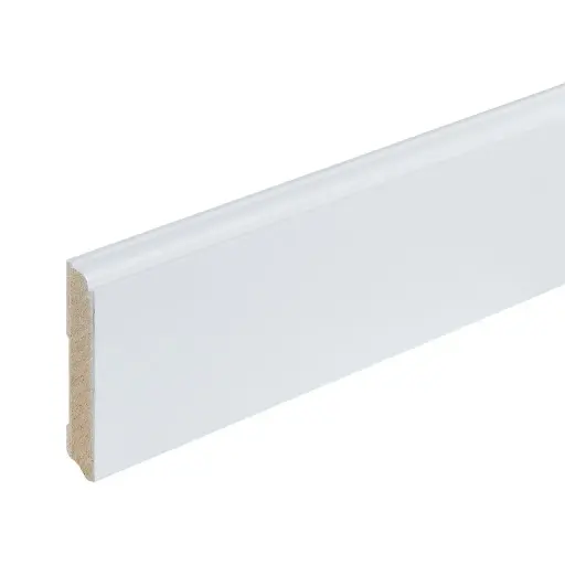 [COTA20057] Plint praag lak RAL 9010 15x90x2400mm