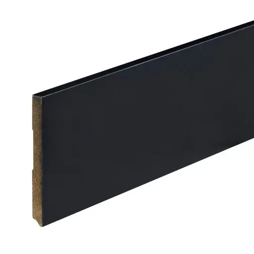 [COTA20070] Plint amsterdam lak RAL 9005 12x120x2400mm