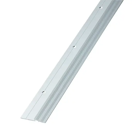 [COTA30110] Overgang/eindprofiel tot 3mm pvc zilver 40x2700mm