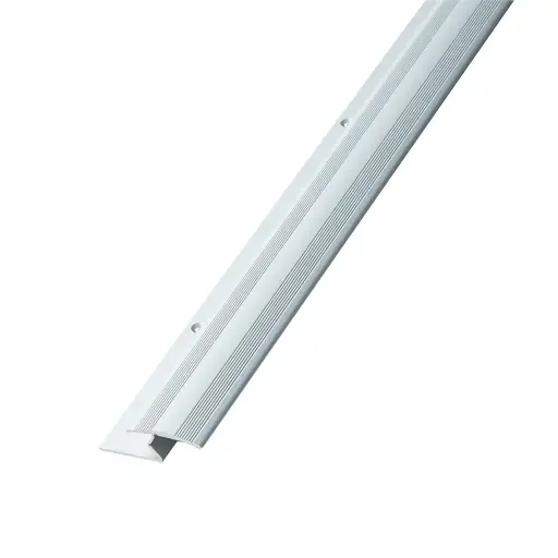 [COTA30130] Tapijtprofiel dubbelzijdig zilver 9x28x2700mm