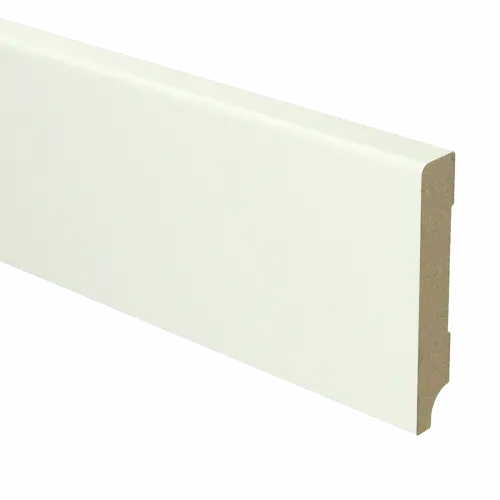 [PPCE20047] 16032 Plint Modern schilder RAL 9010 wit MDF-gelakt 15x90x2400mm