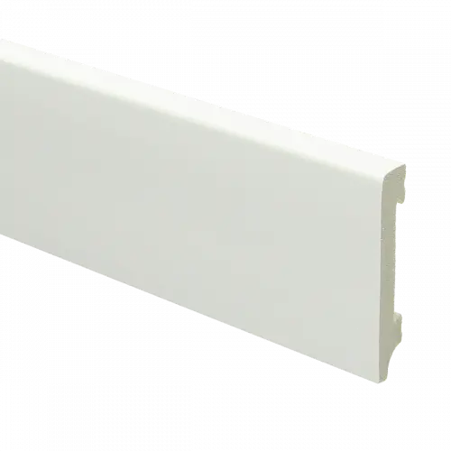 [PPCE22061] 16730 Plint Modern vochtbestendig wit kunststof 12x70x2400mm