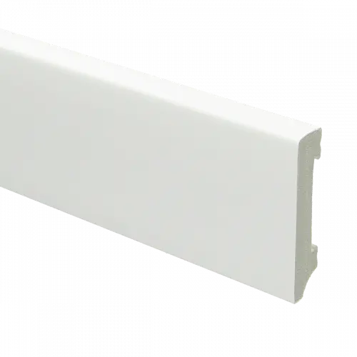 [PPCE22063] 16731 Plint Modern vochtbestendig wit kunststof 15x70x2400mm