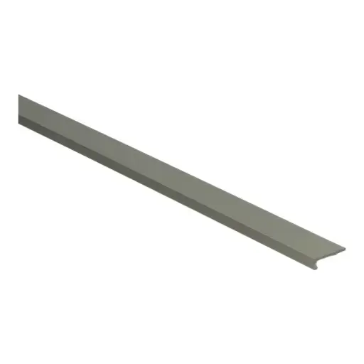 [PPCE31022] 69555 Profiel afsluit rvs voor LVT ALU 6x21mm vloerdikte 4mm 2500mm