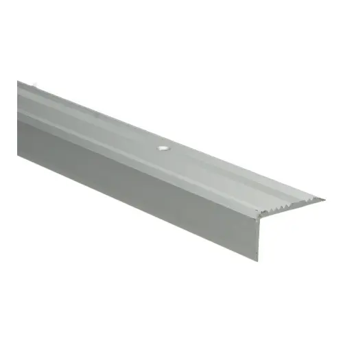 [PPCE31600] 65365 Kuberit Profiel trap zilver grof antislip ALU 43x23x3000mm