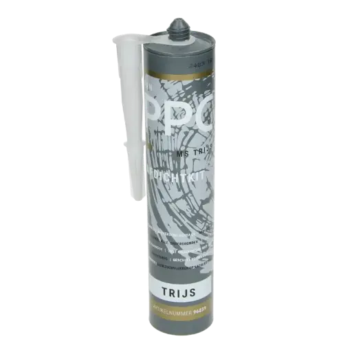 [PPCE40000] PPC afdichtingskit transparant grijs (trijs) 290ml (overschilderbaar)
