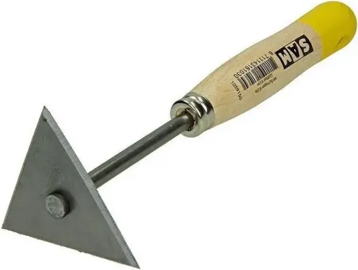 [PPCE40009] Verfkrabber krabstaal driehoek 6cm 