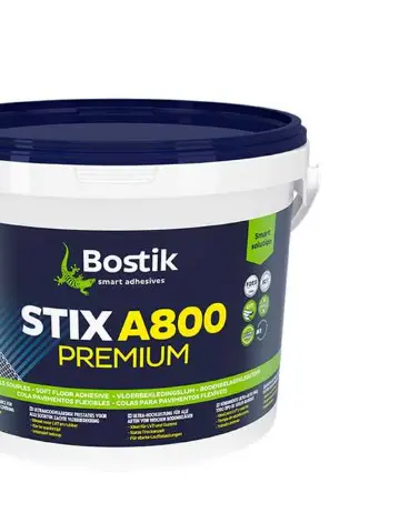 [BOST40060] Bostik STIX A800 Premium universele dispersielijm voor soepele vloerbekleding 6kg