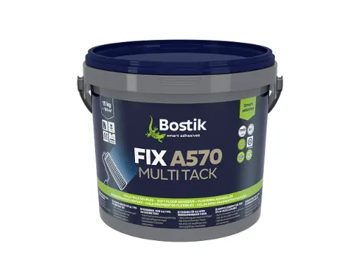 [BOST40064] Bostik FIX A570 Multitack universeel fixeermiddel voor verwijderbare tapijttegels 15kg