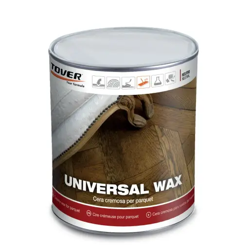 [TOVE40070] Tover solid universele parketwax neutral 1l