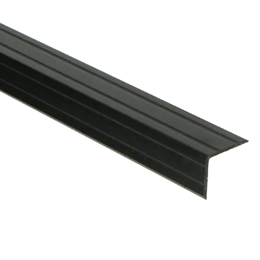 [PPCE30074] 69588 Duo-hoeklijnprofiel zelfklevend matzwart 24,5x30mm 3m