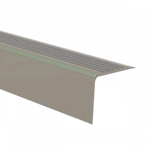 20717 Döllken Profiel trap A45 kleur champagne 1245 kunststof 28x45x2500mm