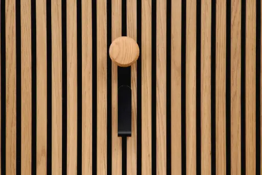 [TERH00979] ter Hürne SilentDesign LivingWall lang met houten knop Jesper 