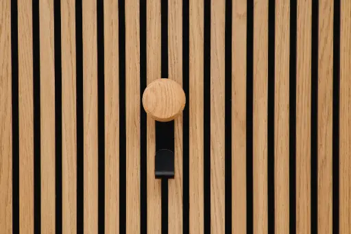 [TERH00982] ter Hürne SilentDesign LivingWall kort met houten knop Jesper 
