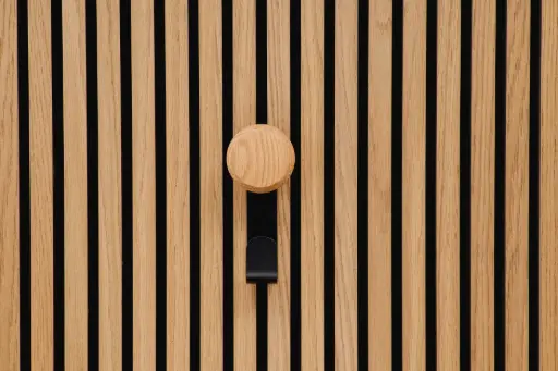 [TERH00982] ter Hürne SilentDesign LivingWall kort met houten knop Jesper 