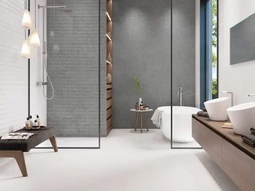 EasyTile Granite muurtegel Porselein 25 x 75