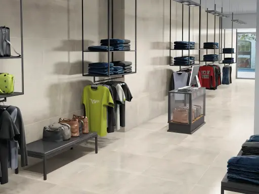 EasiTile Iron tegel Porselein 60 x 60