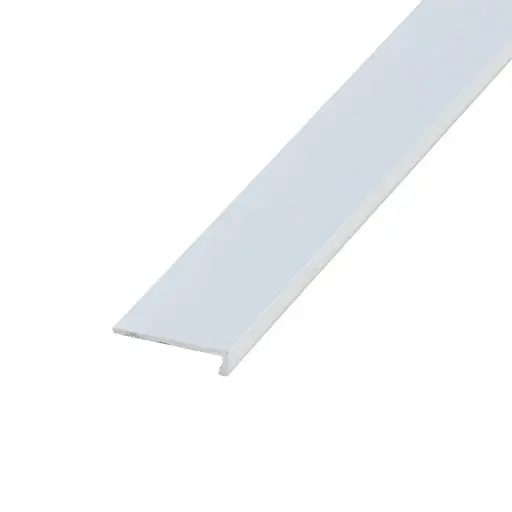 Hoeklijnprofiel fijn voor rigidvloeren kleur zilver 300cm 