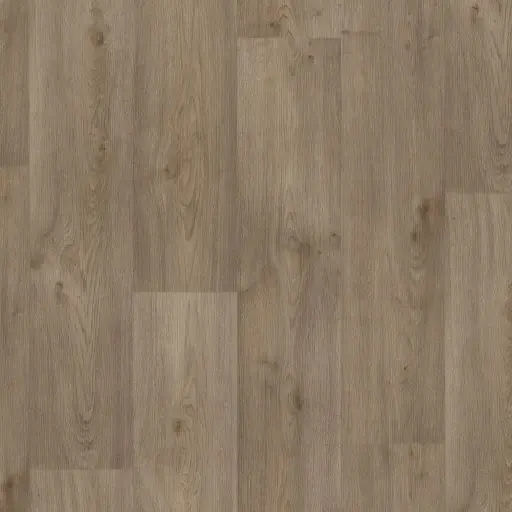 Vinyl op rol PrimoFloor houtlook Supreme Rustiek Eiken bruin 5802 2,7mm 4m breed