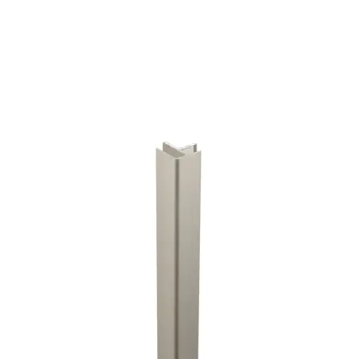 [5850101111] PrimoWall Binnen- en buitenhoekprofiel RVS PVC wand