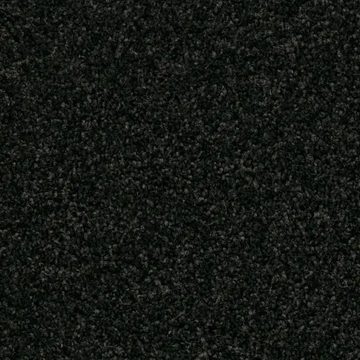 Maison Tapis tapijt Alaska kleur 0200 zwart 8mm 4m breed