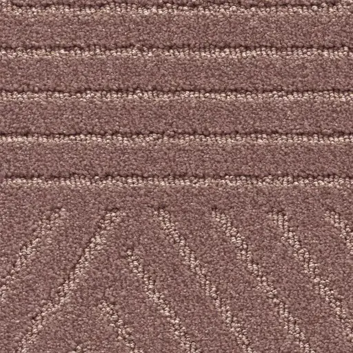 Maison Tapis tapijt Infinity Geometric kleur 1100 roze 10mm 4m breed