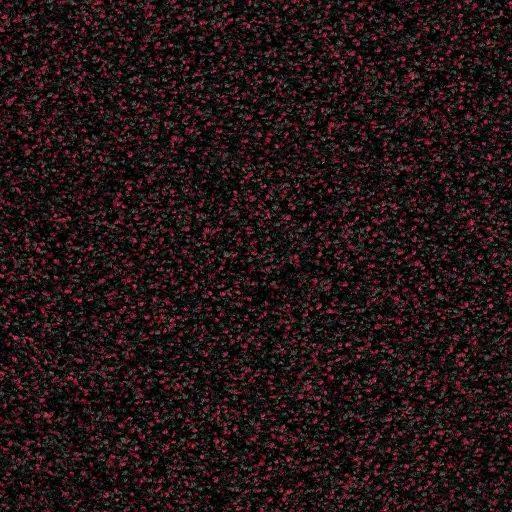 Maison Tapis tapijt Minnesota kleur 0207 zwartrood 9mm 4m breed