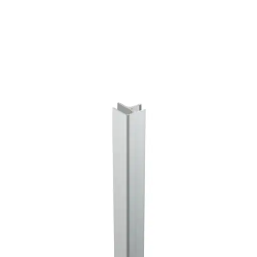 PrimoWall Binnen- en buitenhoekprofiel zilver PVC wand