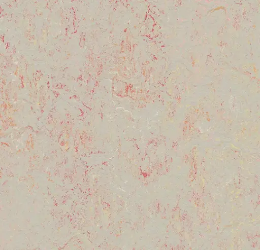 Forbo marmoleum Marbled Splash kleur 3432 Fruit Punch 2,5mm 2m breed