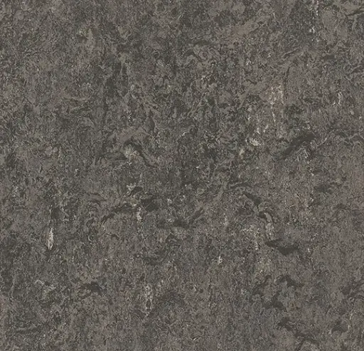 Forbo marmoleum Marbled Real kleur 3048 Graphite 2,5mm 2m breed