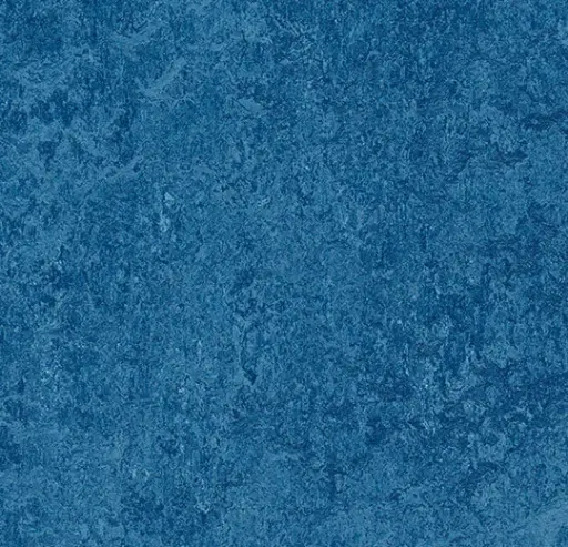 Forbo marmoleum Marbled Real kleur 3030 Blue 2,5mm 2m breed