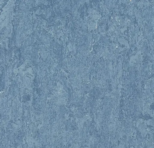 Forbo marmoleum Marbled Real kleur 3055 Fresco Blue 2,5mm 2m breed