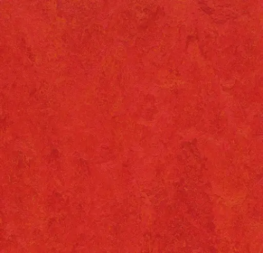 Forbo marmoleum Marbled Fresco kleur 3131 Scarlet 2,5mm 2m breed