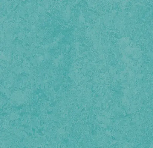 Forbo marmoleum Marbled Fresco kleur 3269 Turquoise 2,5mm 2m breed