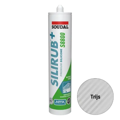 79173 Soudal Silirub+S8800 Sanitairkit Trijs 300ml
