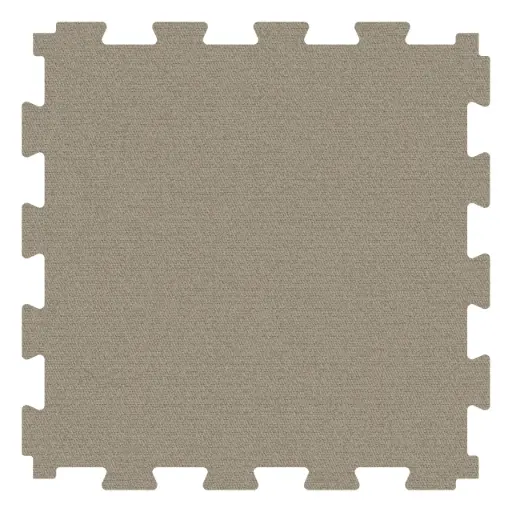 OneFlor geweven vinyl Looselay interlocking Loom+Lock - Melange Mid Beige