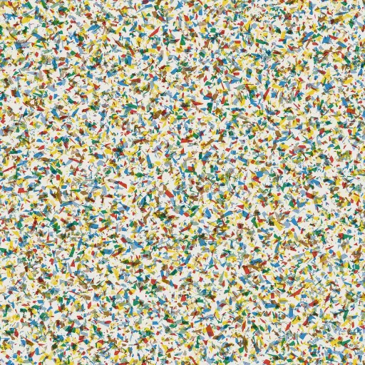 Interface - Vinyl tegel - Looselay - Walk on By - Polychrome - 4,5mm/0,55mm - 50cm x 50cm