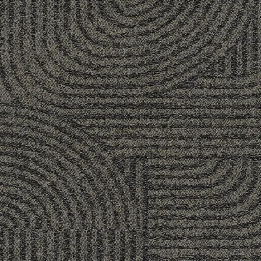 Interface - Tapijt tegel - Looselay - Step This Way - Ebony - 7,3mm/3,3mm - 50cm x 50cm