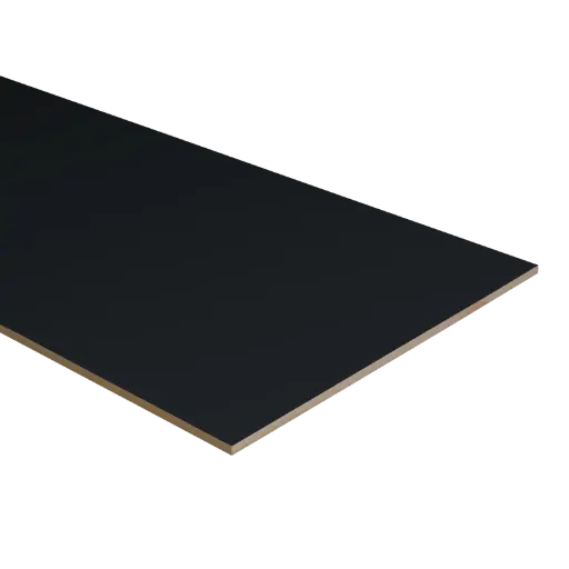 71629 PrimoStep - Dubbel Stootbord - Folie RAL9005/RAL7042 - 138 x 40 cm