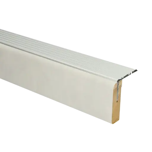 72936 PrimoStep - Uitlooptrede alu zilver - Taxco leisteen - 136 x 5,7 cm
