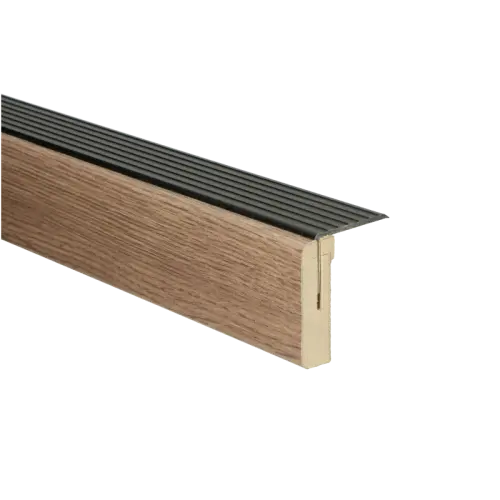 73608 PrimoStep - Uitlooptrede alu brons - Halifax Eik Tabak - 90 x 5,7 cm