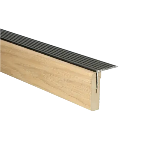 73738 PrimoStep - Uitlooptrede alu brons - Hickory Masonic Natuur - 121 x 5,7 cm