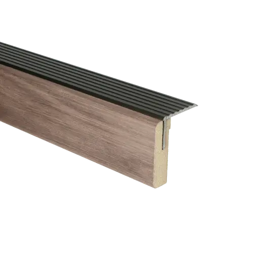 74105 PrimoStep - Uitlooptrede alu brons - Giaveno Warm Noten - 136 x 5,7 cm