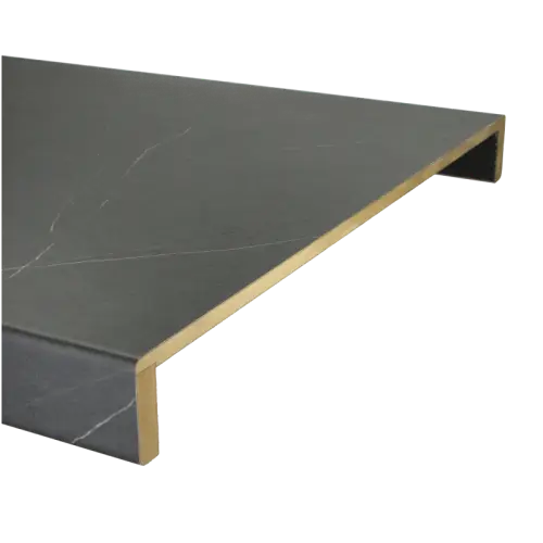 75693 PrimoStep - Dubbeltreden - Marmer - 181 x 61 cm